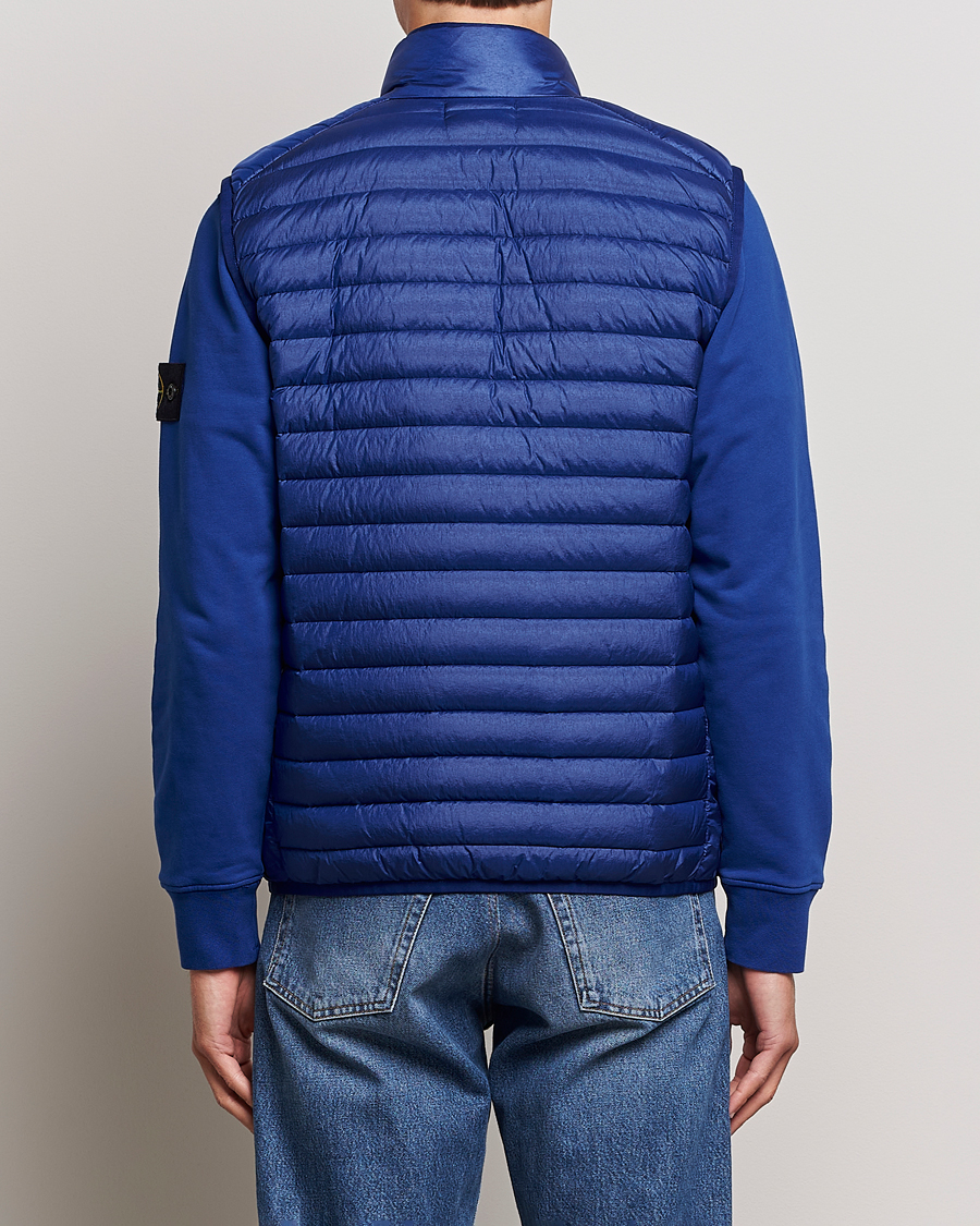 Mies | Takit | Stone Island | Recycled Nylon Down-TC Vest Bright Blue