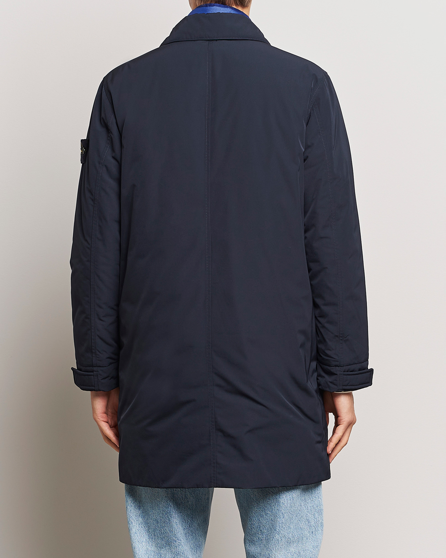 Mies | Takit | Stone Island | Micro Twill Coat Navy Blue