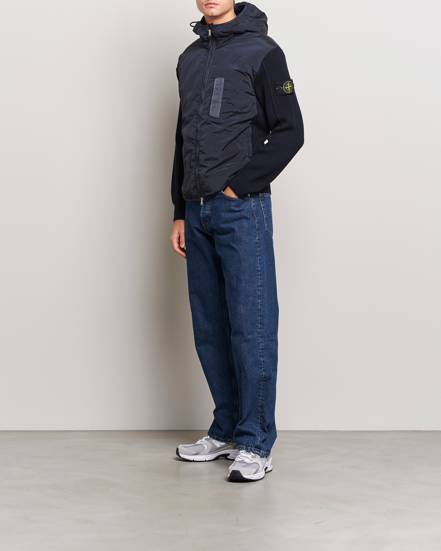 Mies | Takit | Stone Island | Econyl Primaloft-TC Padded Jacket Navy Blue