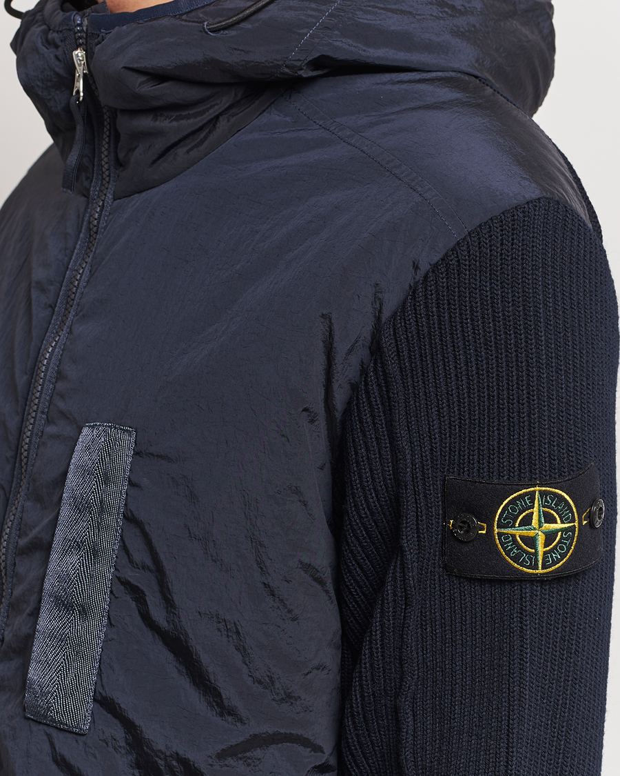 Mies | Takit | Stone Island | Econyl Primaloft-TC Padded Jacket Navy Blue