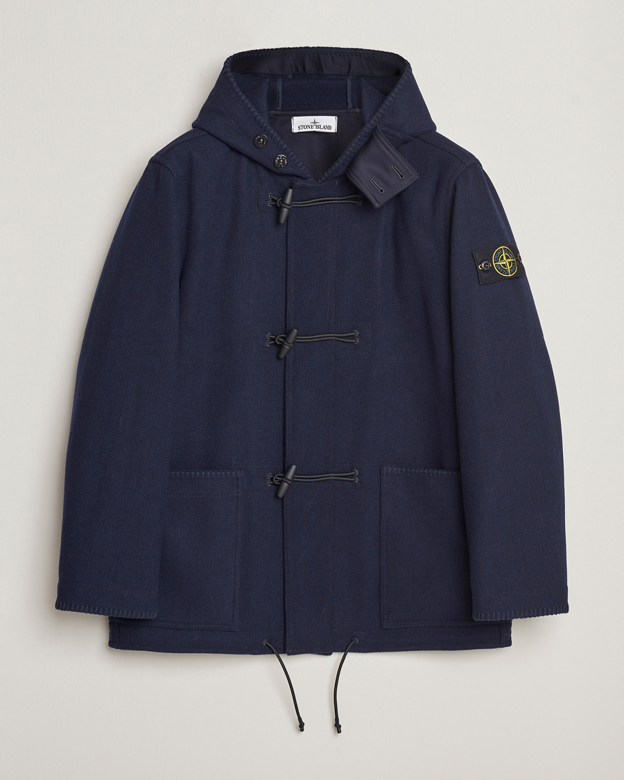 Mies | Takit | Stone Island | Panno Speciale Dufflejacket Blue Marine