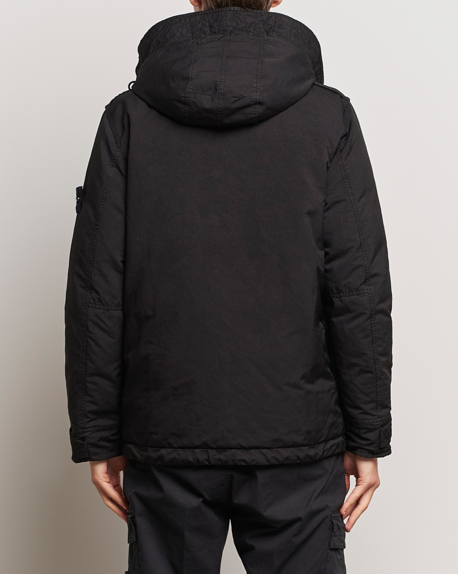Mies | Takit | Stone Island | David-TC Hooded jacket Black
