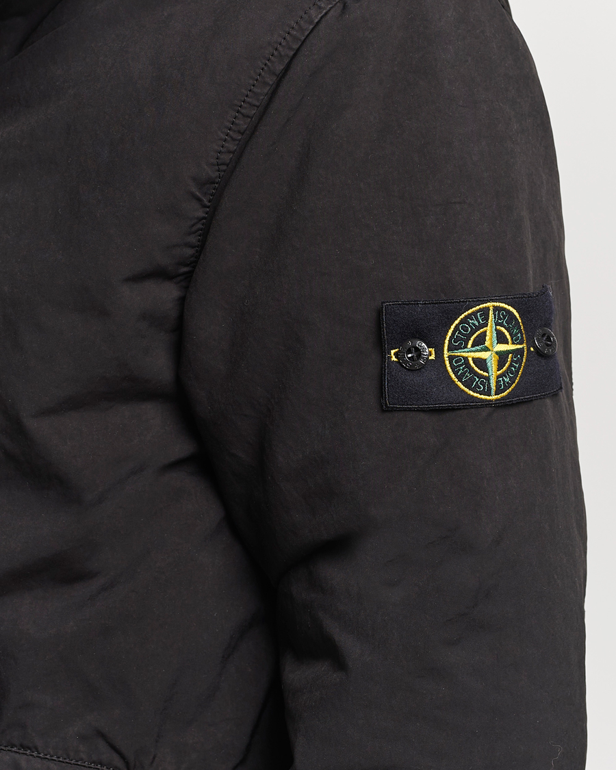 Mies | Takit | Stone Island | David-TC Hooded jacket Black