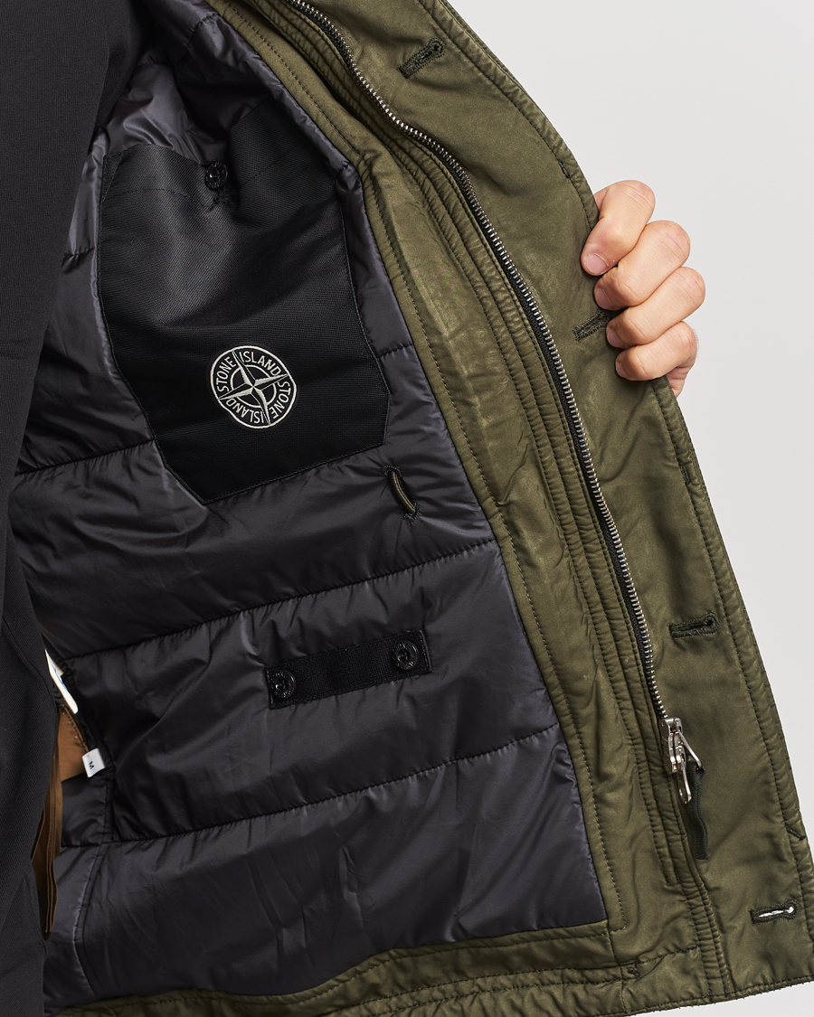 Mies | Takit | Stone Island | David-TC Padded Field Jacket Olive