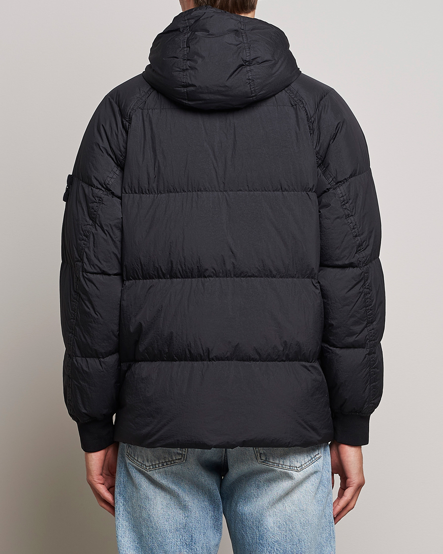 Mies | Takit | Stone Island | Garment Dyed Recycled Nylon Down Jacket Black