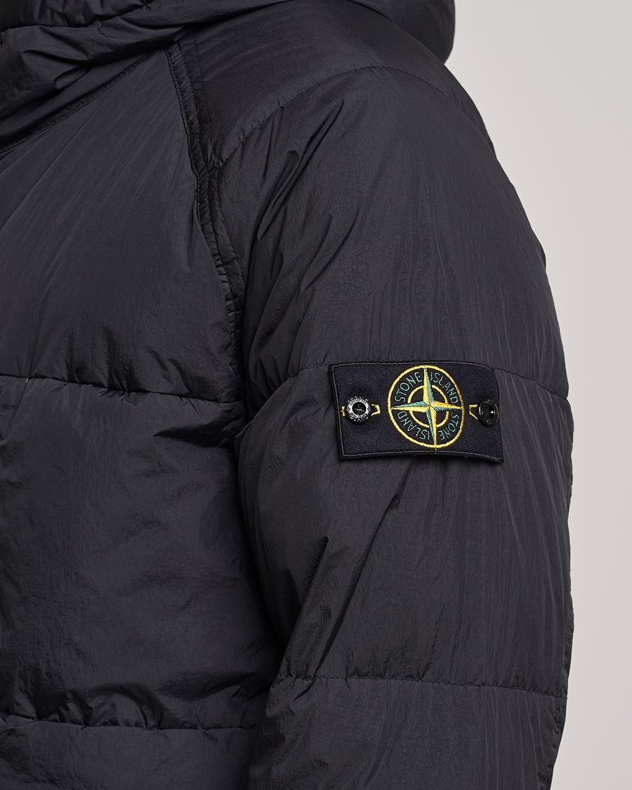 Mies | Takit | Stone Island | Garment Dyed Recycled Nylon Down Jacket Black