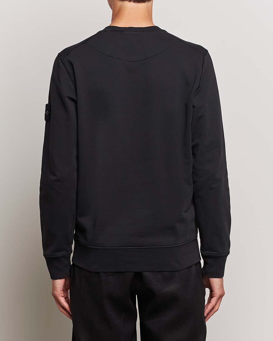 Mies | Puserot | Stone Island | Garment Dyed Fleece Sweatshirt Black