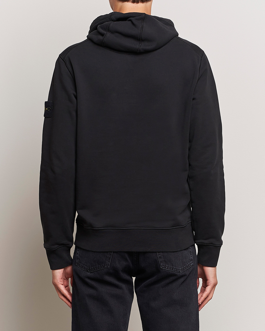 Mies | Puserot | Stone Island | Garment Dyed Fleece Hood Black