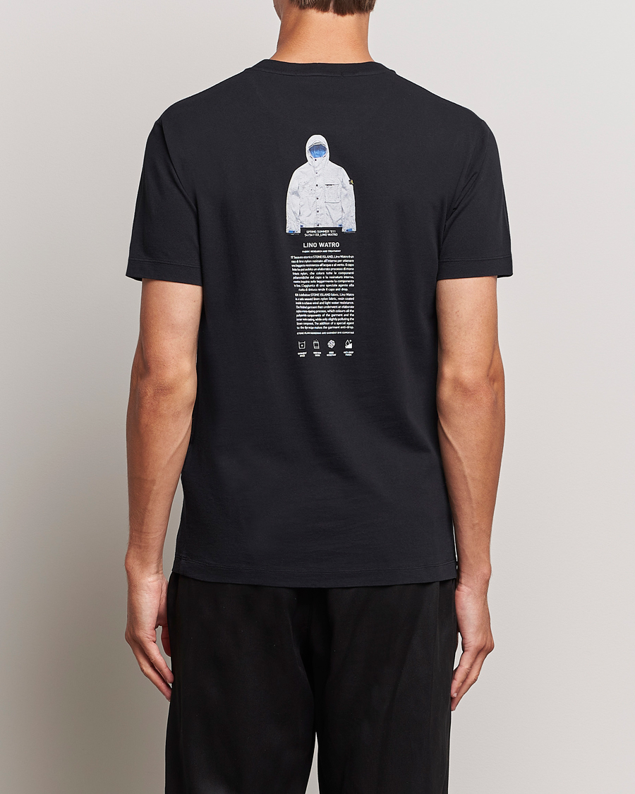 Mies | T-paidat | Stone Island | Garment Dyed Archivio T-Shirt Black