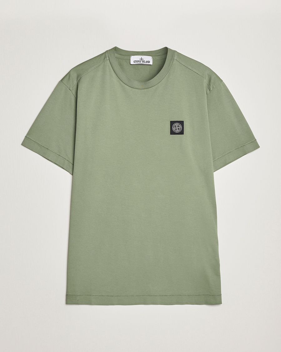Mies | T-paidat | Stone Island | Garment Dyed Jersey T-Shirt Sage