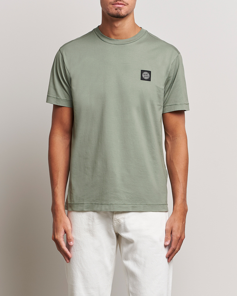 Mies | T-paidat | Stone Island | Garment Dyed Jersey T-Shirt Sage