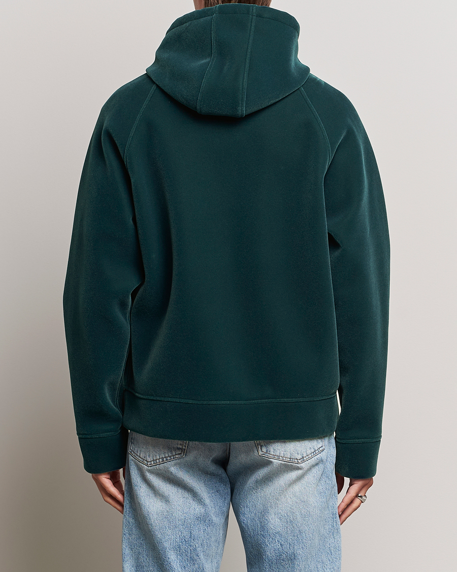 Mies | Puserot | Marni | Sponge Flock Full Zip Hoodie Spherical Green