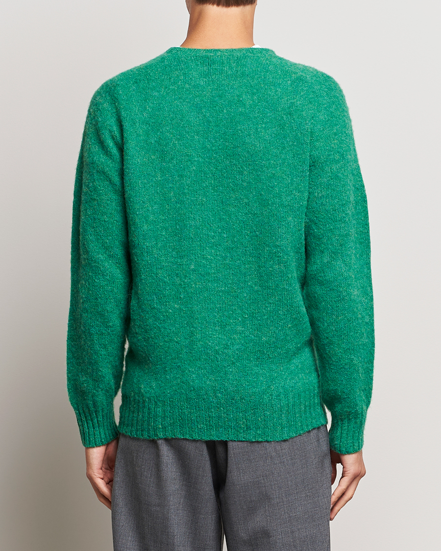 Mies | Puserot | Howlin' | Brushed Wool Sweater Greendream