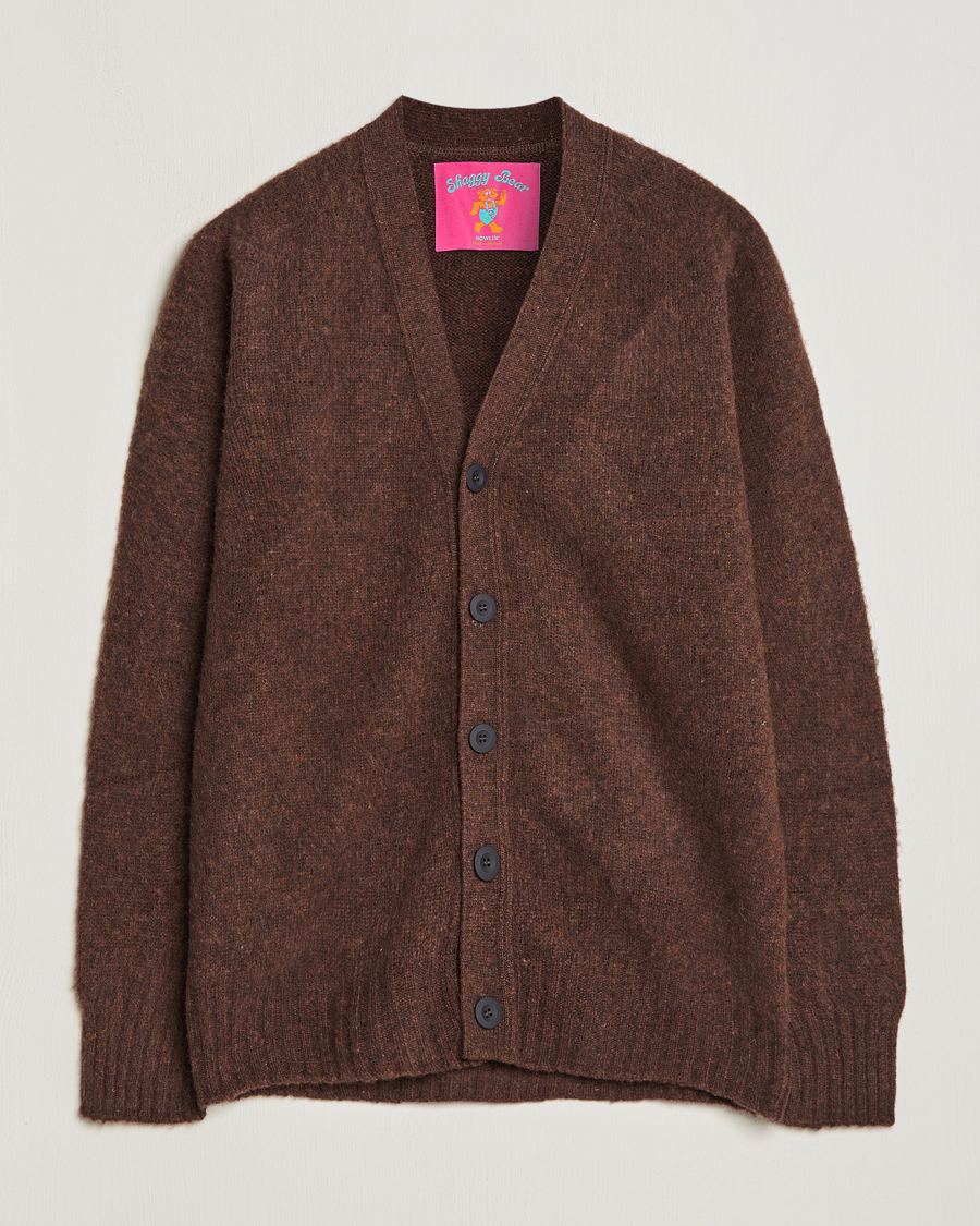 Mies | Puserot | Howlin' | Shaggy Bear Cardigan Brownish