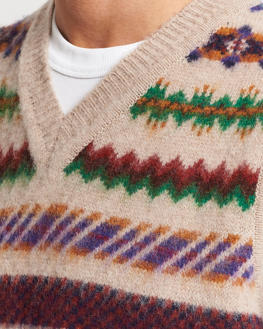 Mies | Puserot | Howlin' | Brushed Wool Vest Biscuit