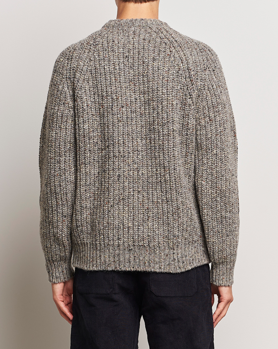 Mies | Puserot | Howlin' | Heavy Knitted Crewneck Greymix