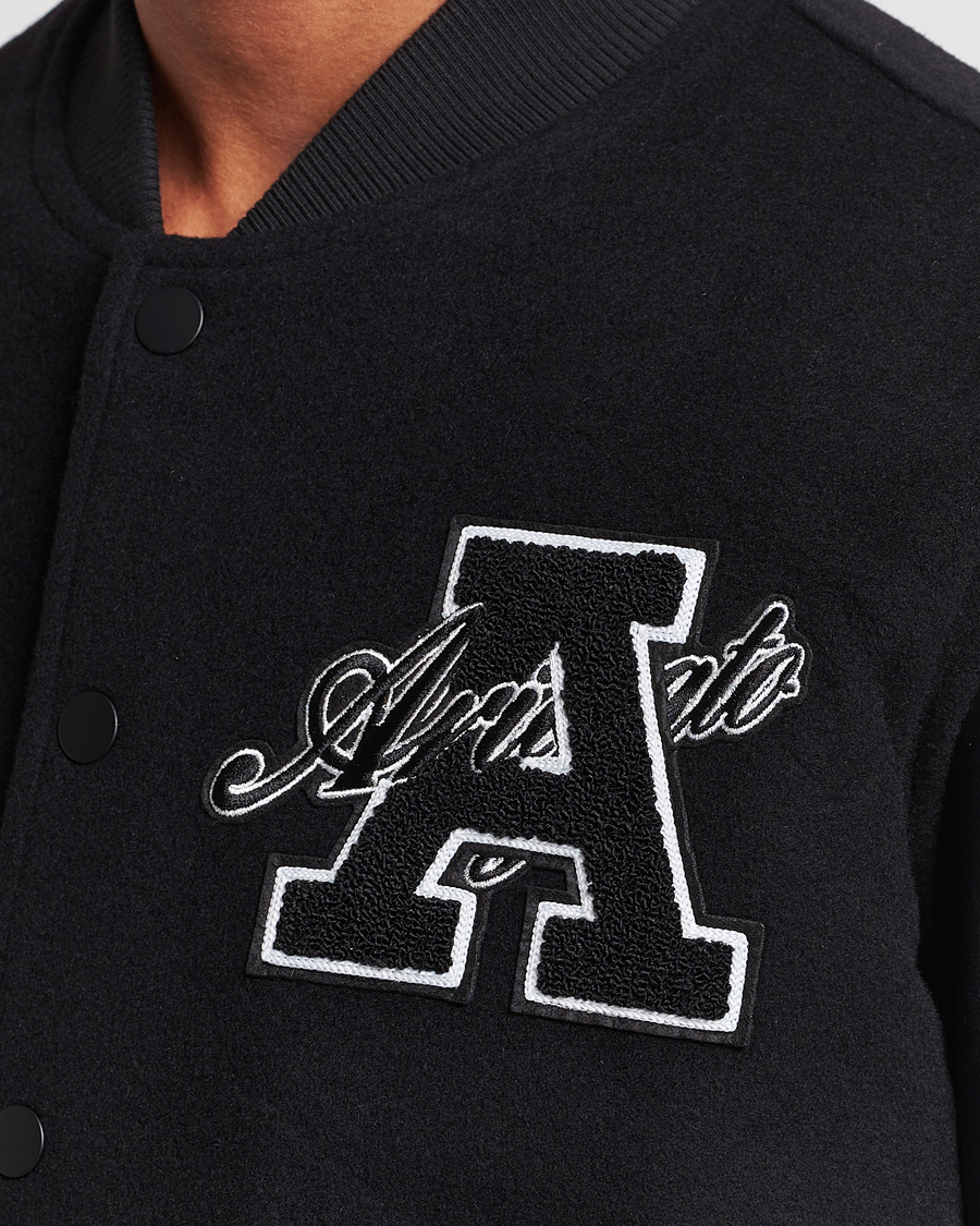 Mies | Takit | Axel Arigato | Hudson Varisty Jacket Black