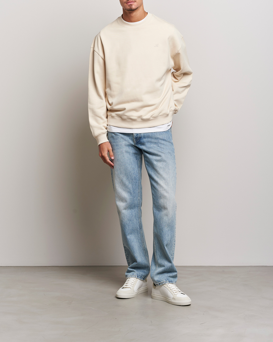 Mies | Puserot | Axel Arigato | Honor Crew Neck Sweatshirt Pale Beige