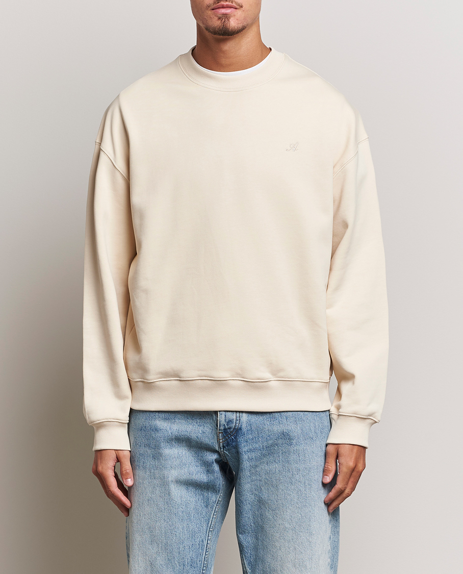 Mies | Puserot | Axel Arigato | Honor Crew Neck Sweatshirt Pale Beige