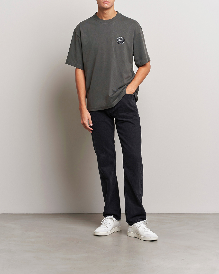 Mies | T-paidat | Axel Arigato | Dunk Crew Neck T-Shirt Black