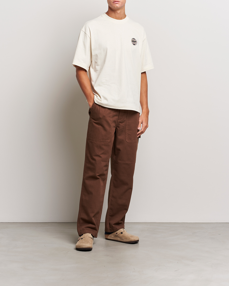 Mies | T-paidat | Axel Arigato | Dunk Crew Neck T-Shirt Pale Beige