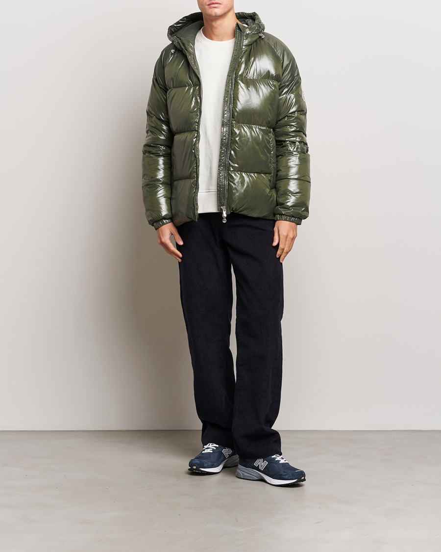 Mies | Takit | Pyrenex | Sten Hooded Puffer Jacket Deep Khaki