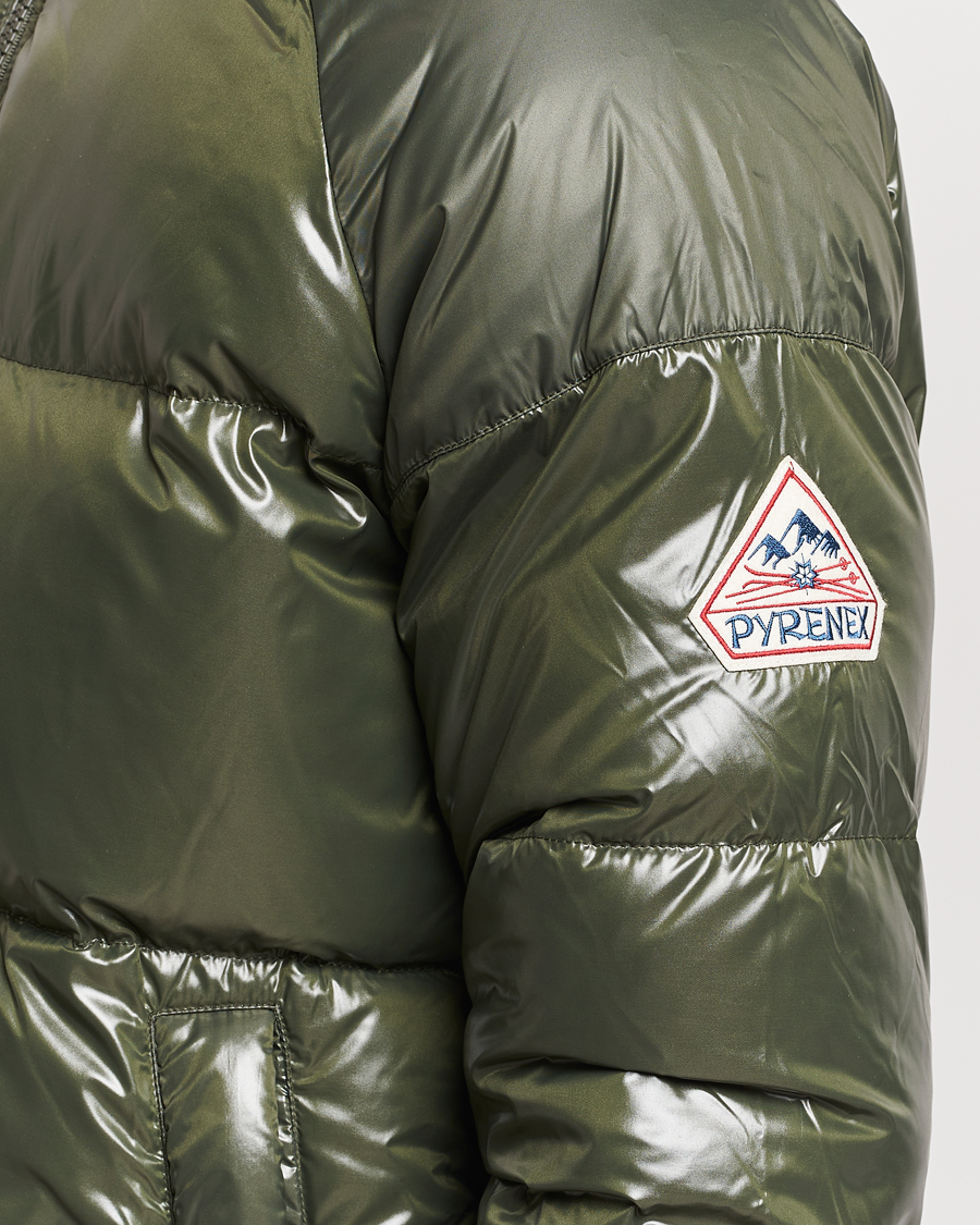 Mies | Takit | Pyrenex | Sten Hooded Puffer Jacket Deep Khaki