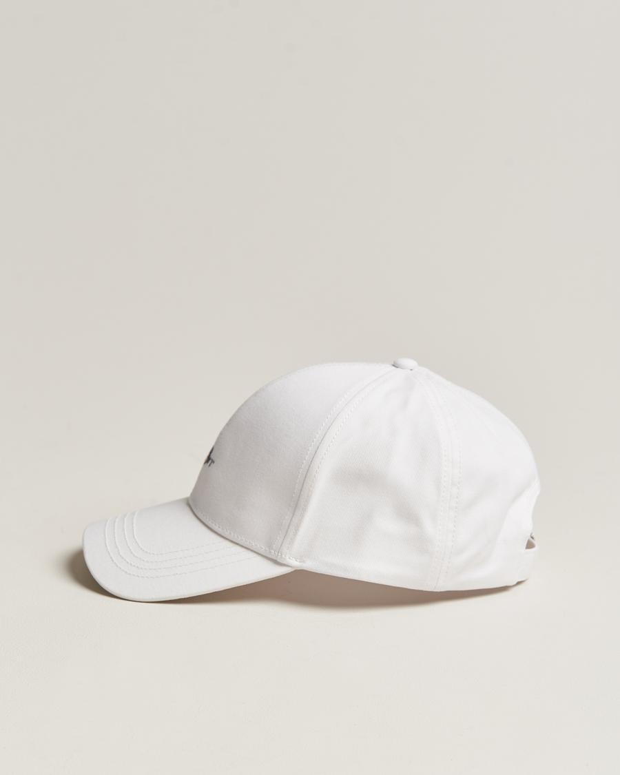 Mies | GANT High Cotton Twill Cap White | GANT | High Cotton Twill Cap White