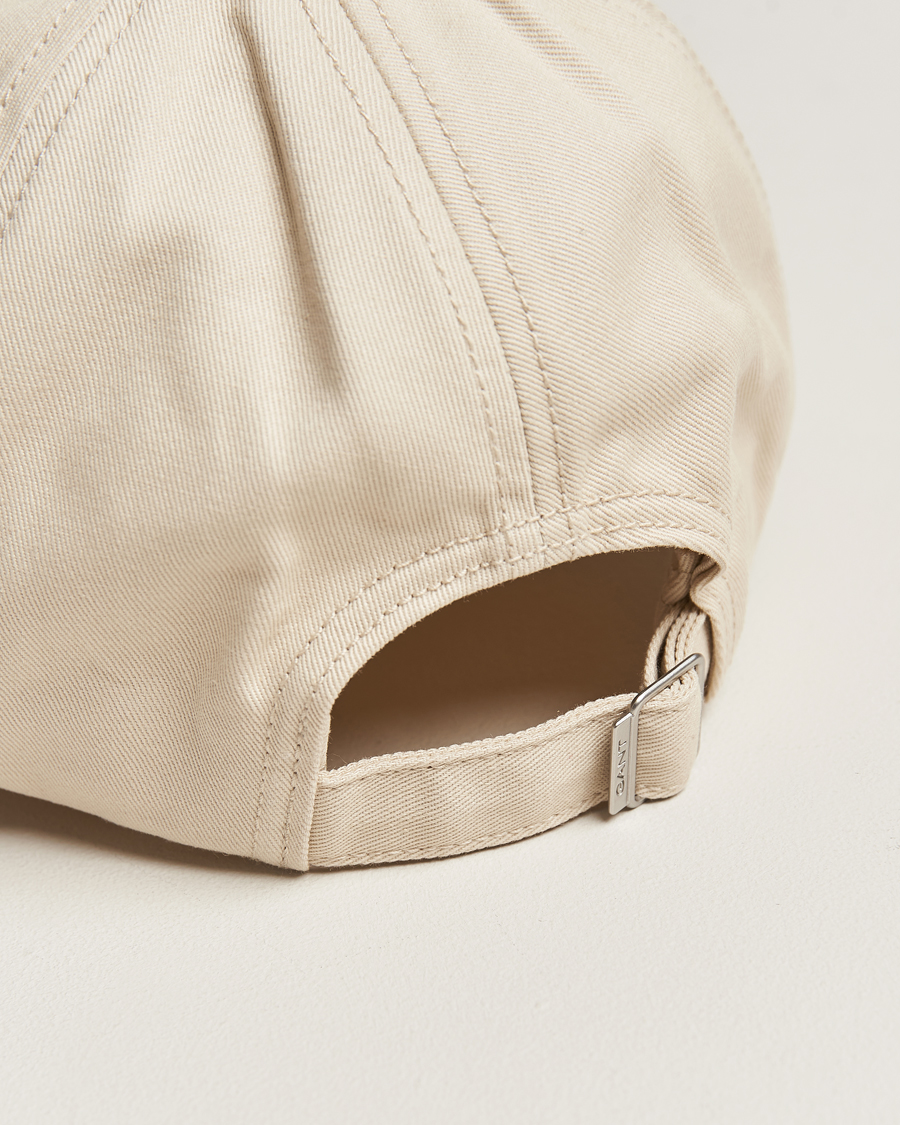 Mies | GANT High Cotton Twill Cap Putty | GANT | High Cotton Twill Cap Putty