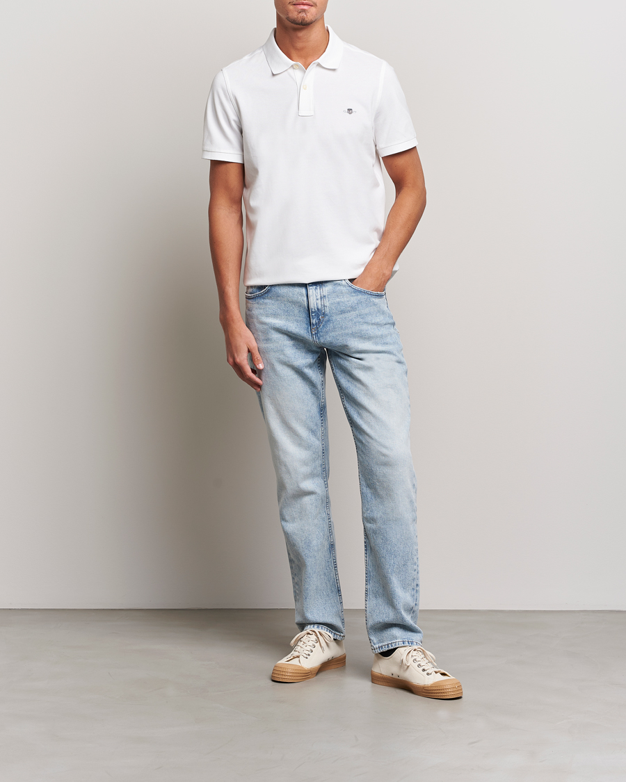 Mies | Pikeet | Gant | The Original Polo White