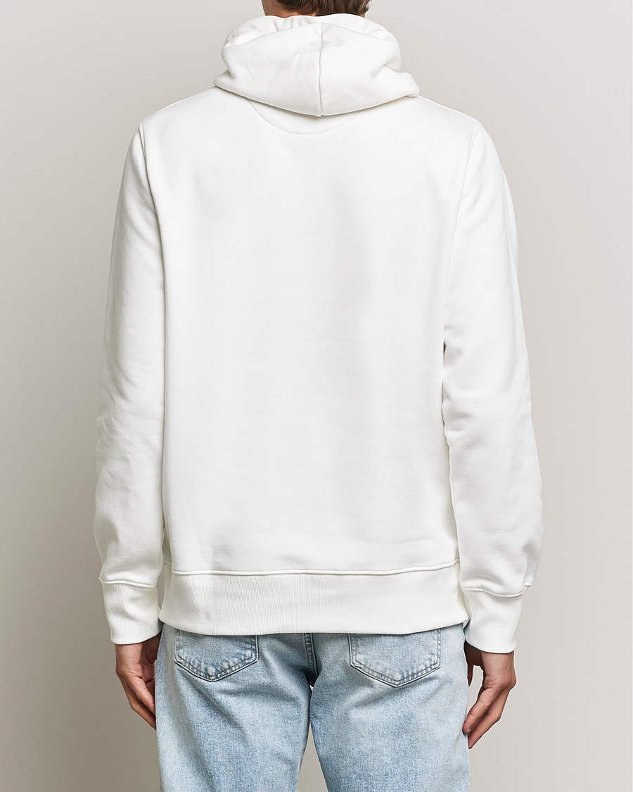 Mies | Puserot | GANT | Original Shield Logo Hoodie Eggshell