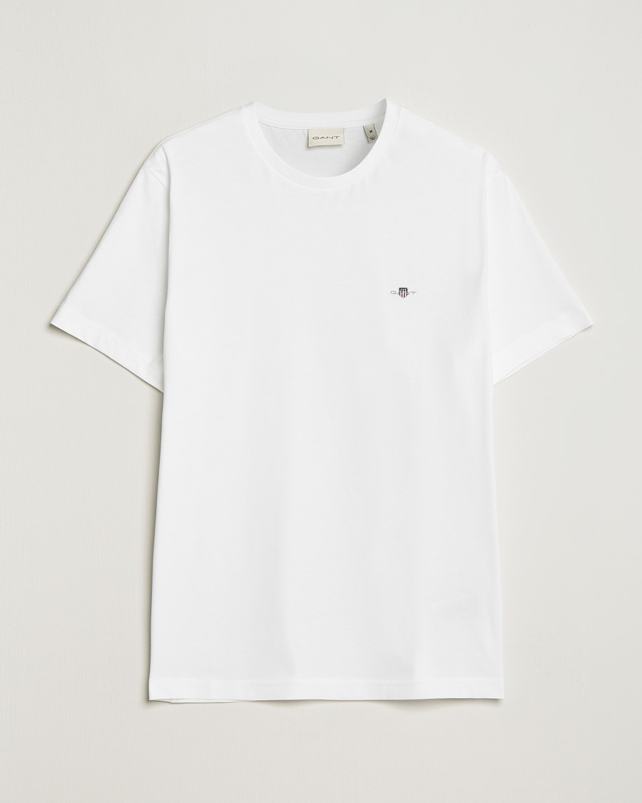 Mies | T-paidat | Gant | The Original Solid T-Shirt White