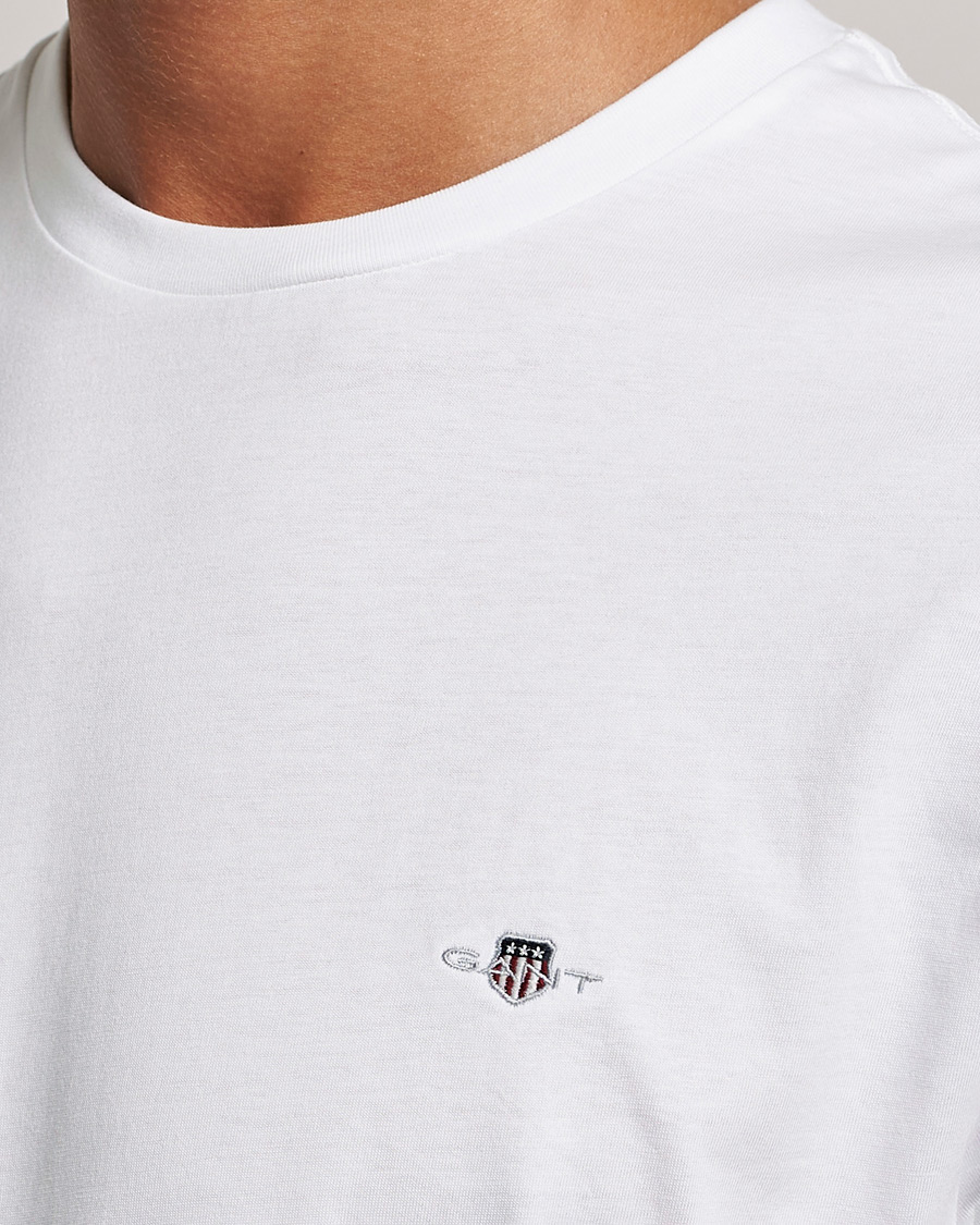 Mies | T-paidat | Gant | The Original Solid T-Shirt White