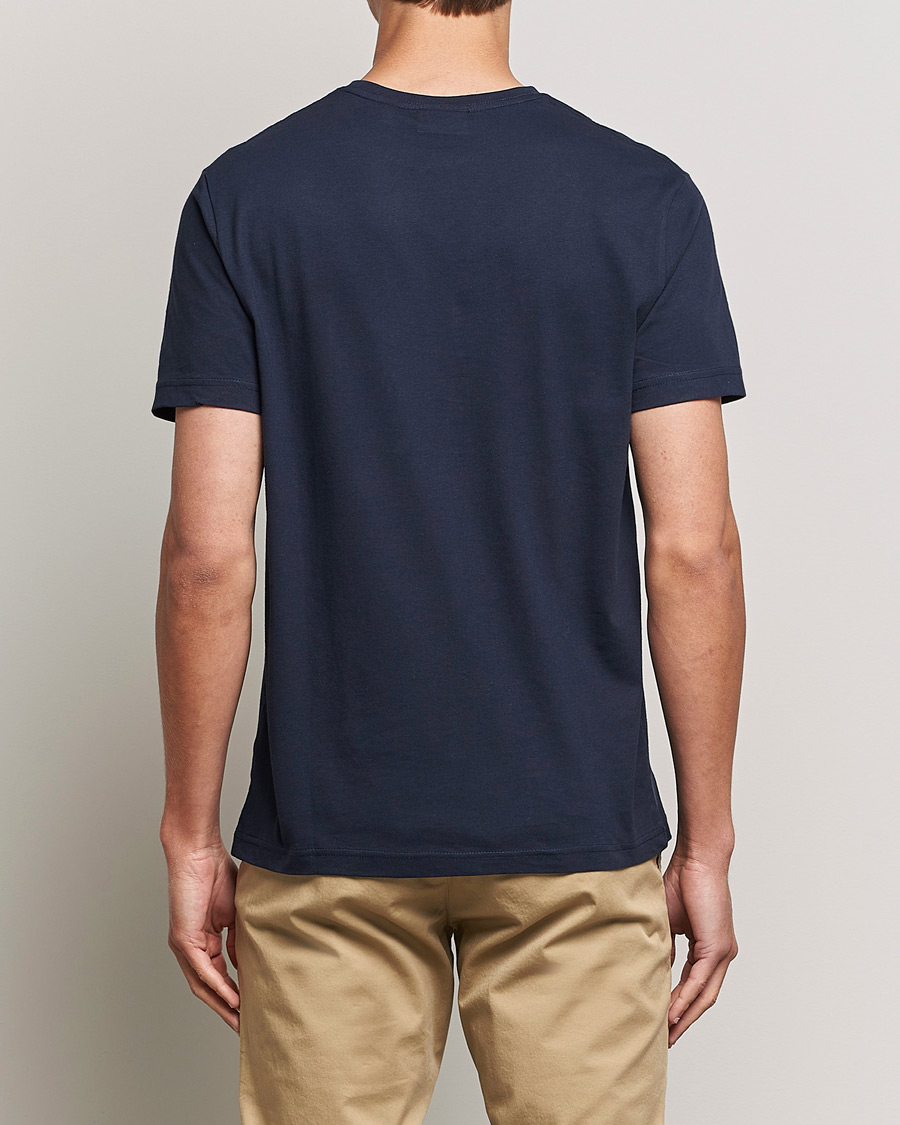 Mies | T-paidat | Gant | The Original Solid T-Shirt Evening Blue