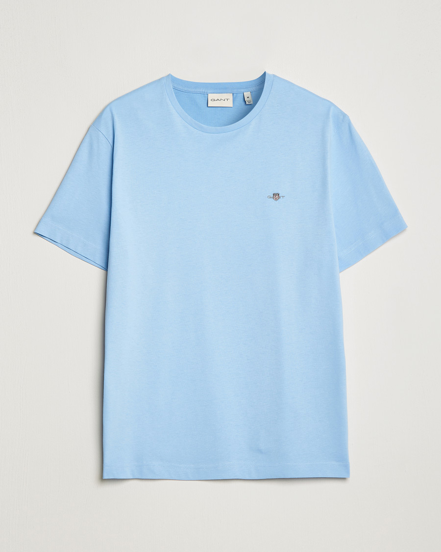 Mies | T-paidat | Gant | The Original Solid T-Shirt Capri Blue