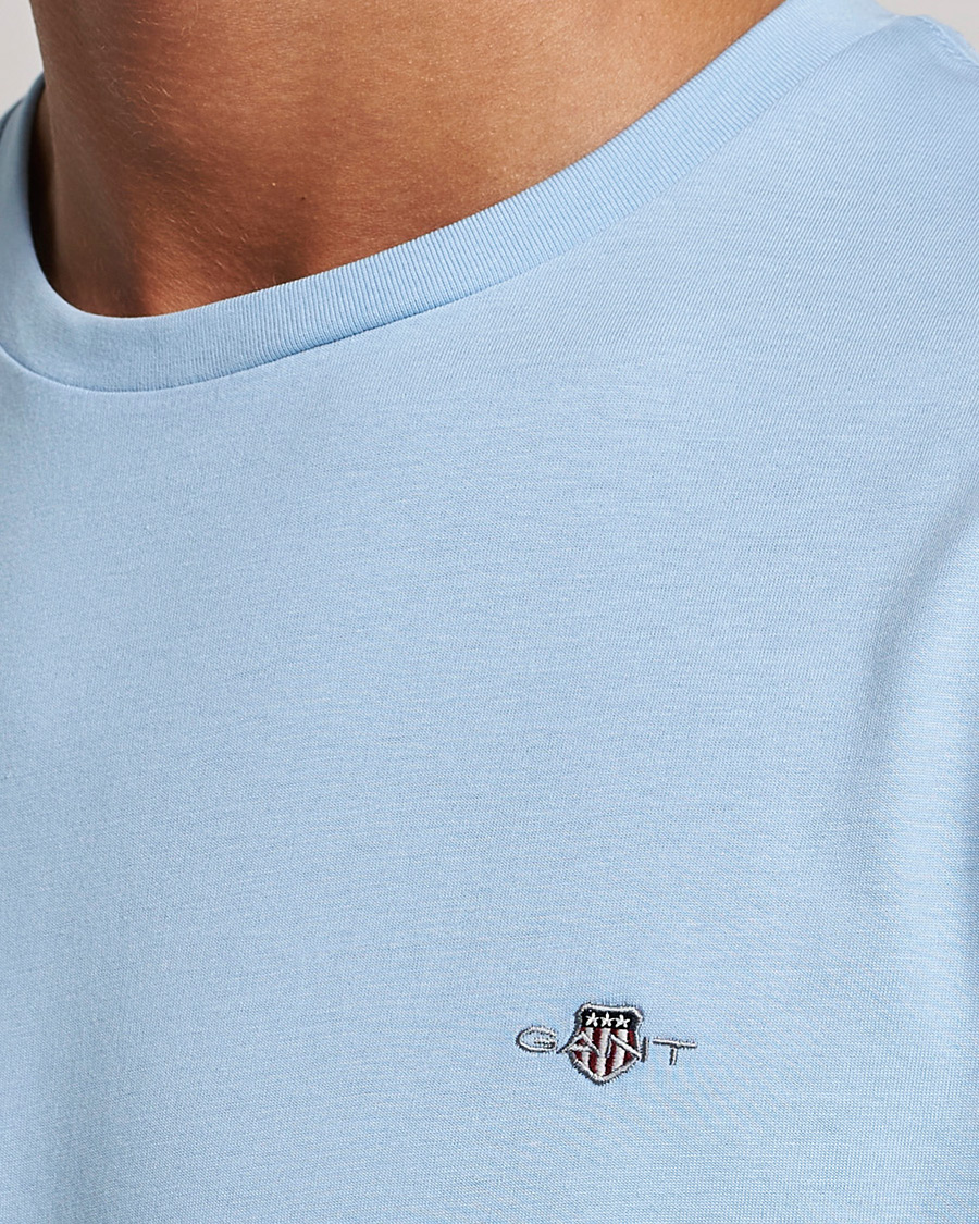 Mies | T-paidat | Gant | The Original Solid T-Shirt Capri Blue