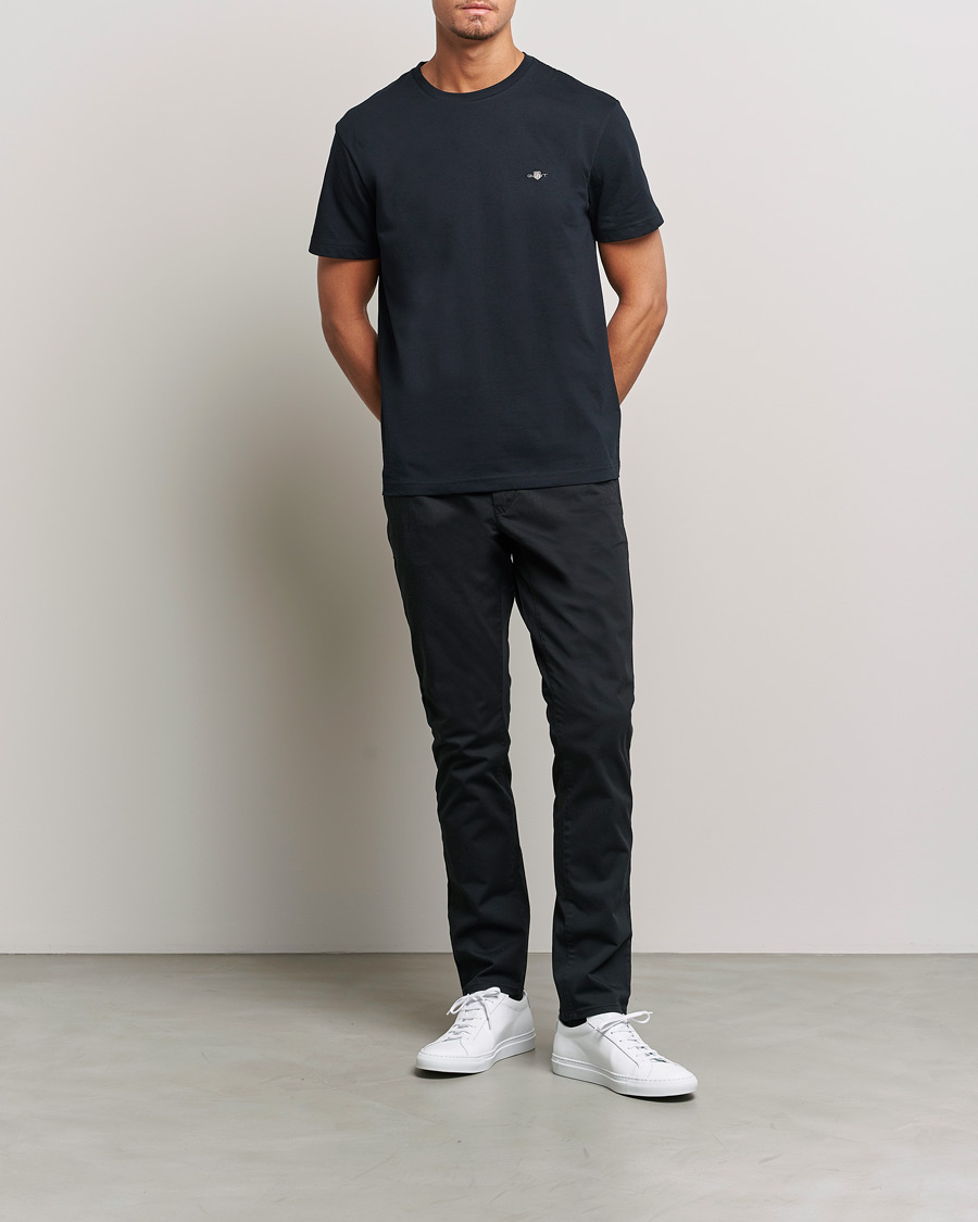 Mies | T-paidat | Gant | The Original Solid T-Shirt Black