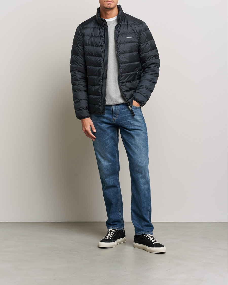 Mies | Takit | Gant | The Light Down Jacket Black