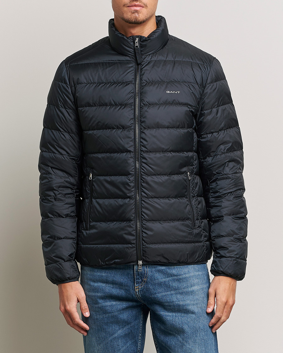 Mies | Takit | Gant | The Light Down Jacket Black