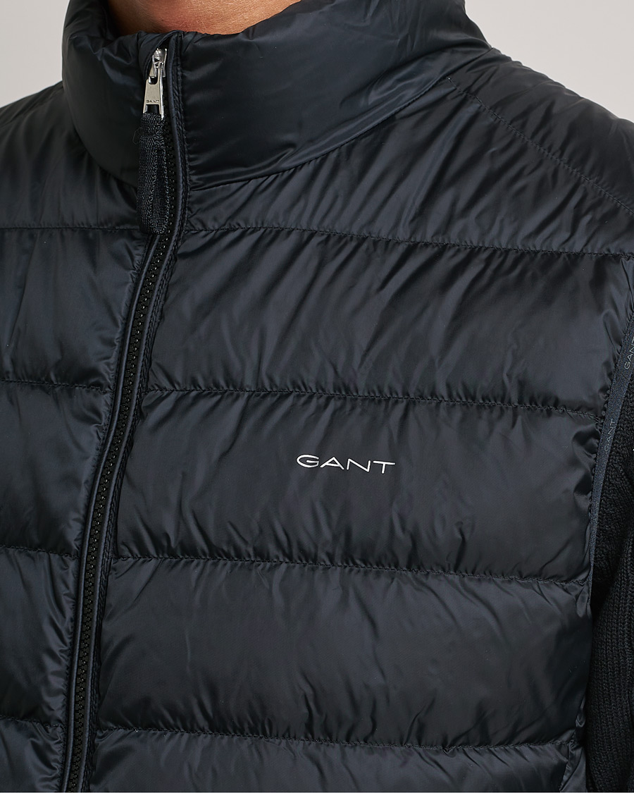 Mies | Ulkoliivit | Gant | The Light Down Gilet Black