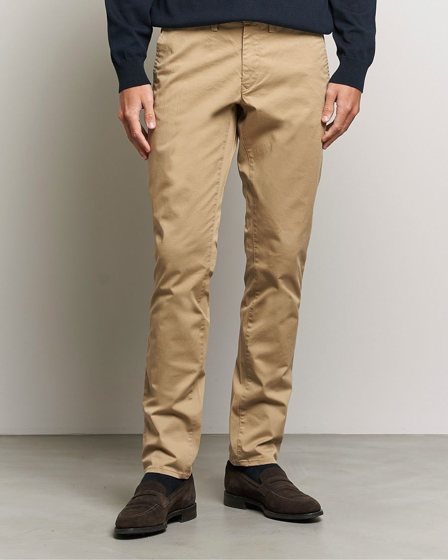 Mies | Housut | Gant | Slim Fit Twill Chino Dark Khaki