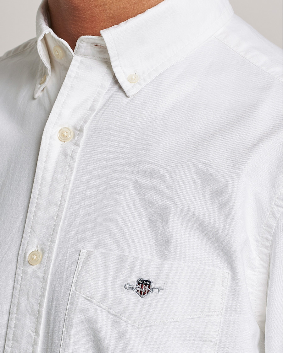 Mies | Kauluspaidat | Gant | Regular Fit Oxford Shirt White