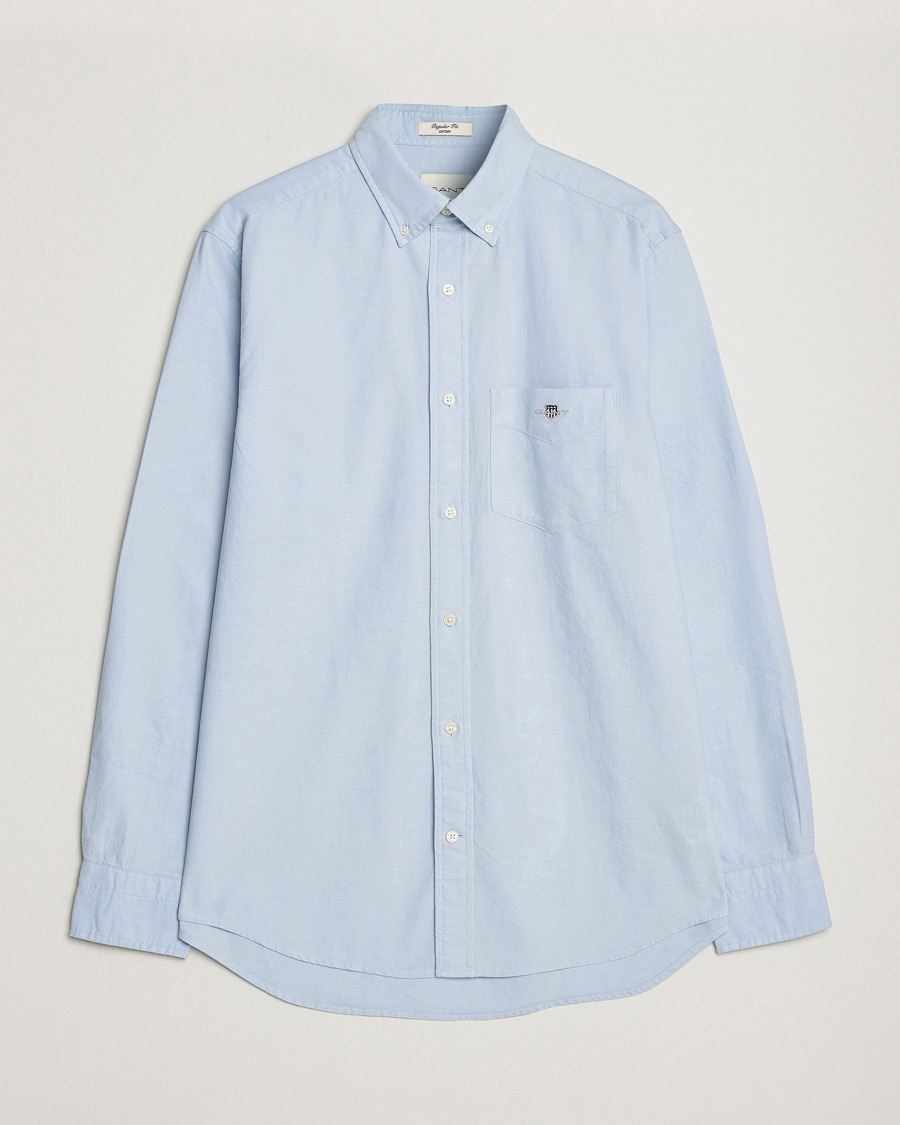 Mies | Kauluspaidat | Gant | Regular Fit Oxford Shirt Light Blue