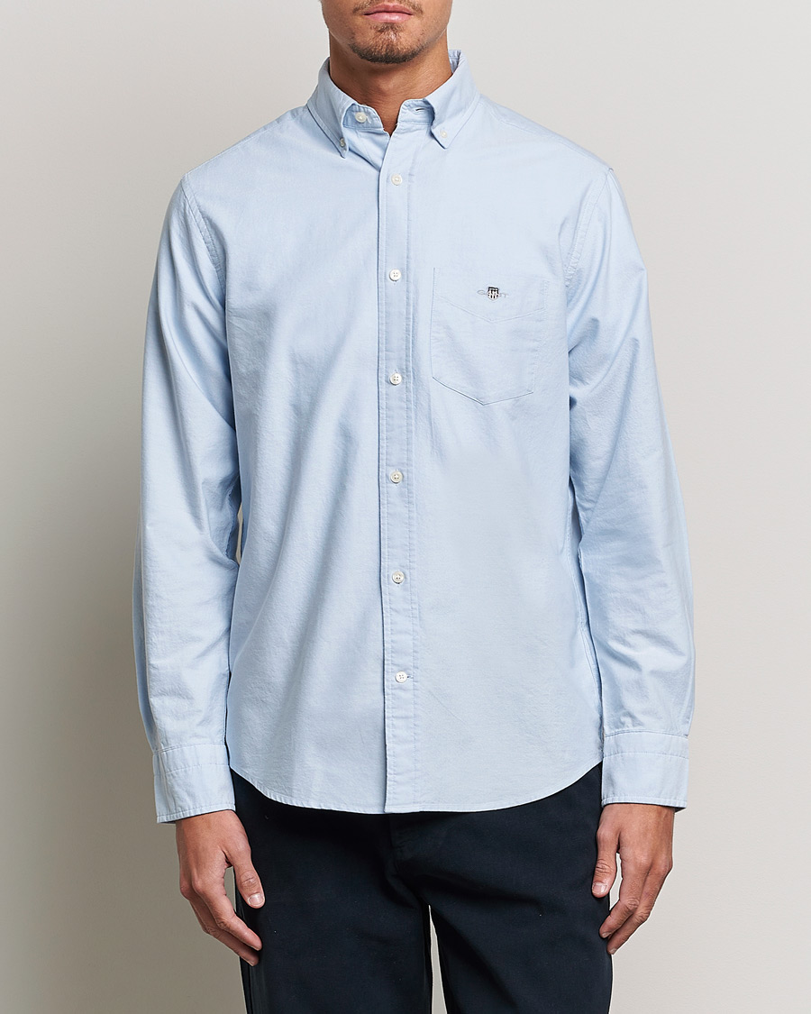 Mies |  | GANT | Regular Fit Oxford Shirt Light Blue