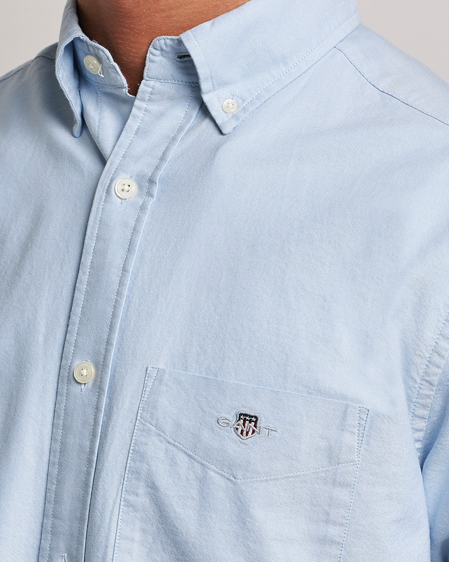 Mies | Kauluspaidat | Gant | Regular Fit Oxford Shirt Light Blue