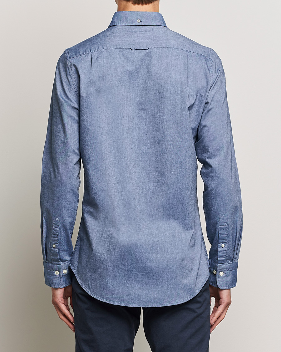 Mies | Kauluspaidat | Gant | Slim Fit Oxford Shirt Persian Blue