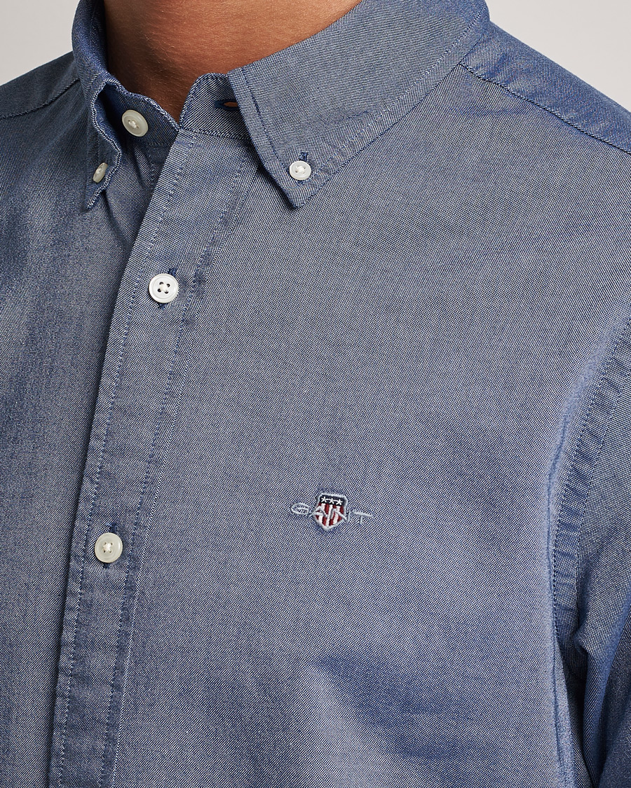 Mies | Kauluspaidat | Gant | Slim Fit Oxford Shirt Persian Blue