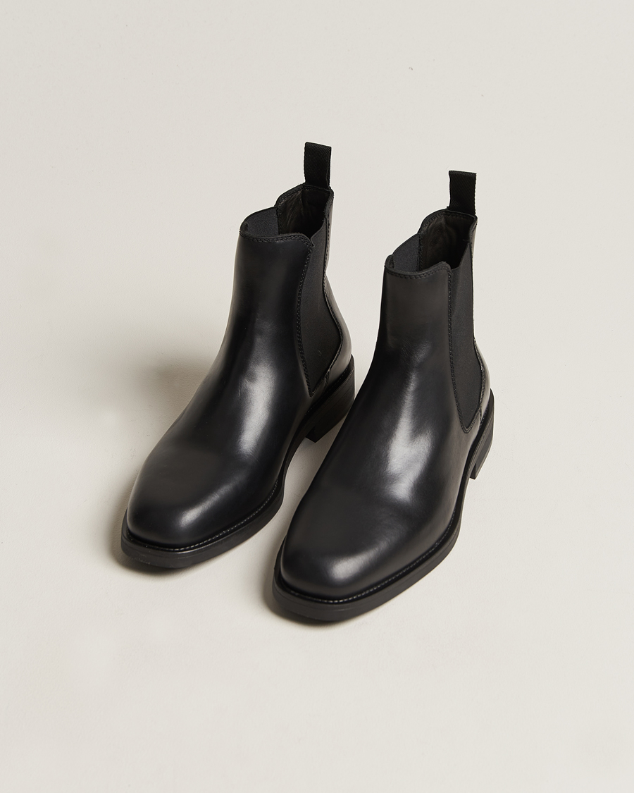 Mies |  | GANT | Rizmood Leather Chelsea Boot Black