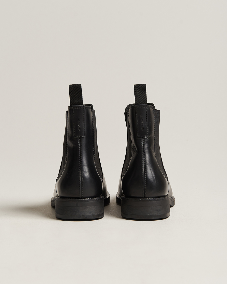 Mies | GANT Rizmood Leather Chelsea Boot Black | GANT | Rizmood Leather Chelsea Boot Black