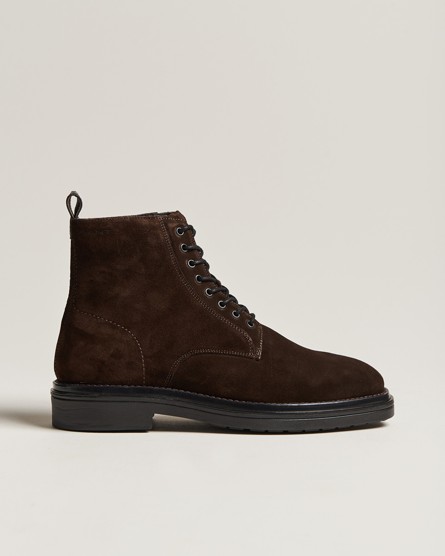Mies | GANT Boggar Suede Boot Dark Brown | GANT | Boggar Suede Boot Dark Brown